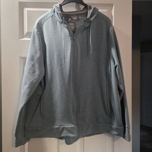 All In Motion Men's Blue Zip-Up Sweater